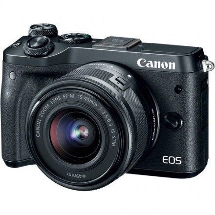 Цифр. фотокамера Canon EOS M6 Kit 15-45 IS STM Black